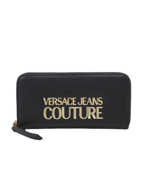 portafoglio versace jeans square allover wallet|versace greek goddess wallet.